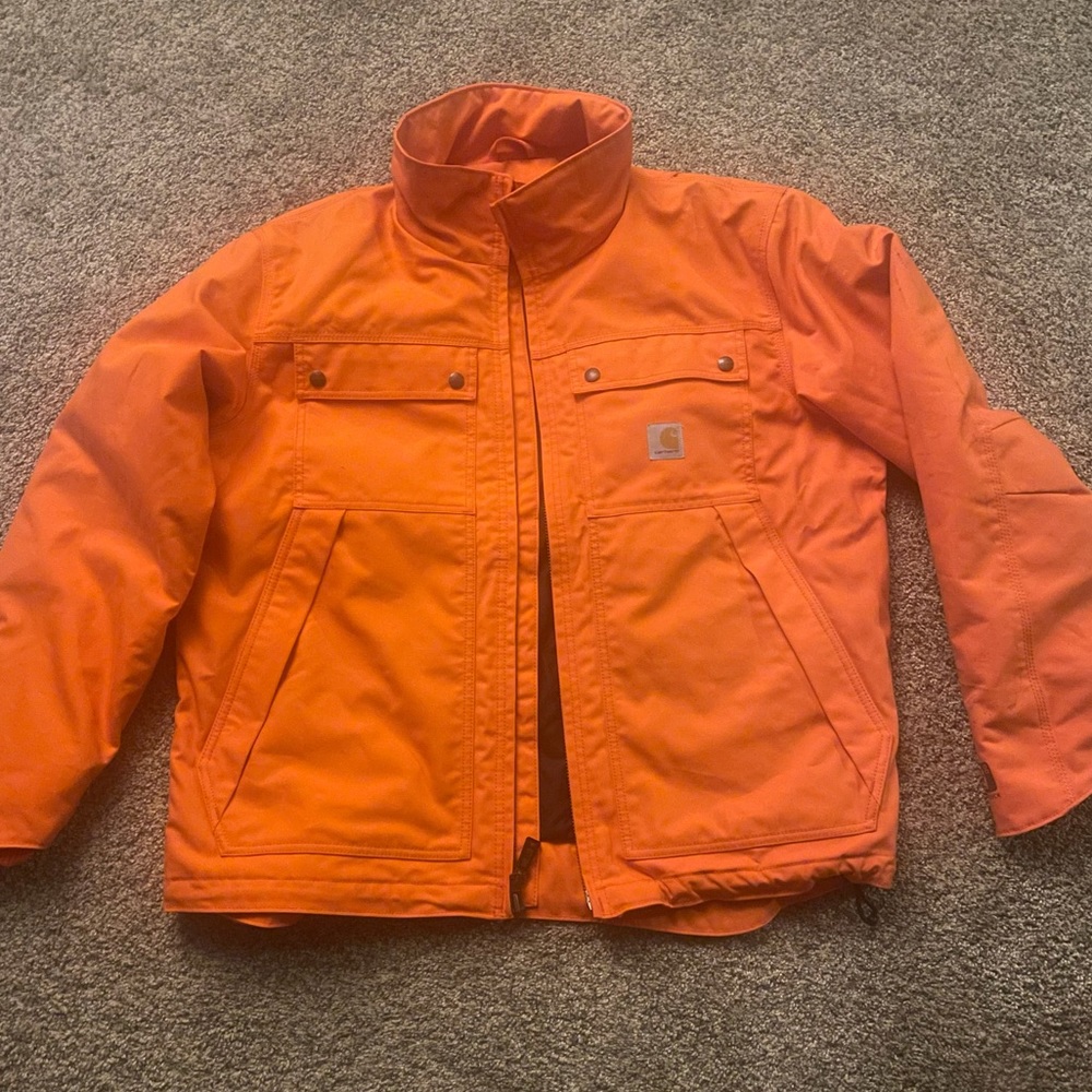 Men’s Orange Carhartt Jacket